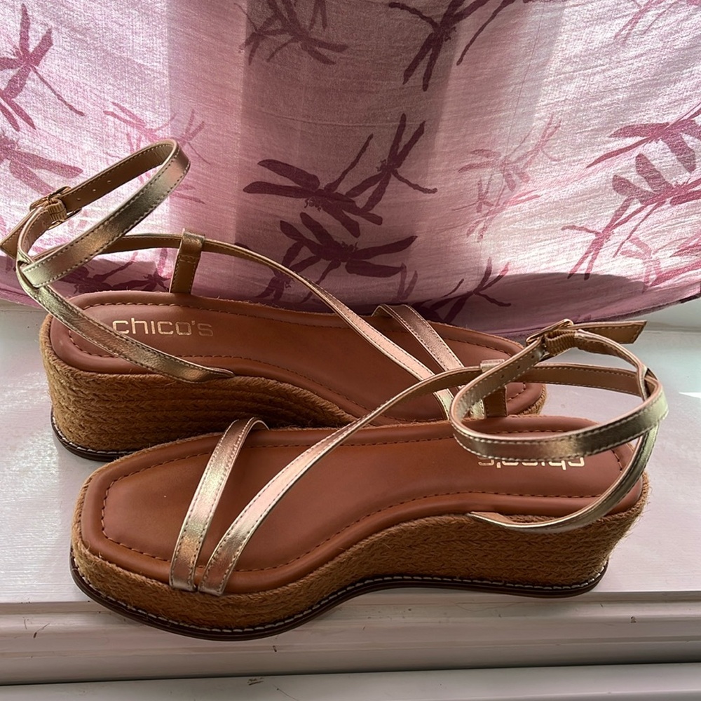 Chico’s platform sandals